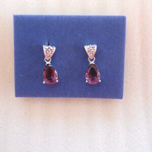 Avon - Pear Earrings with Luminous Accents  12-30